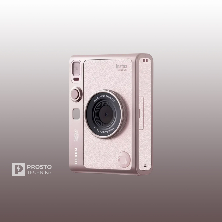 Фотоаппарат моментальной печати Fujifilm Instax Mini Evo Розовый